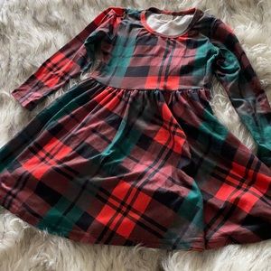 Plaid Holiday Dress